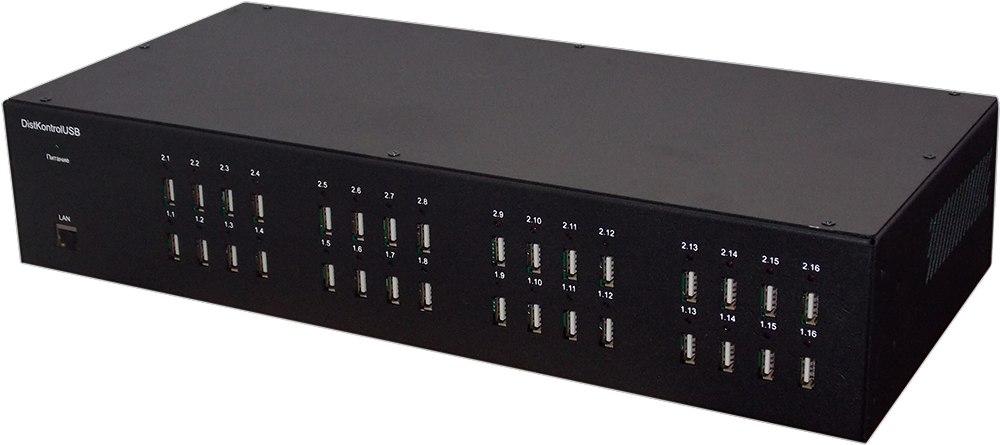 Управляемый USB over IP концентратор с 32 портами USB